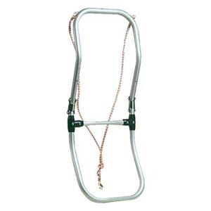 Osculati 3-stufiger Schlauchbootleiter - Robuste Konstruktion, leicht zu transportieren und ideal für Wassersportarten wie Kanufahren, Rafting und Paddeln geeignet.