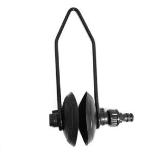 Prowake Außenbordmotor Spülanschluss Motorflusher Spühlohren für Außerborder, Länge 280mm, Wartung von Bootsmotoren, Salzwasserentfernung, Kühlkreislaufreinigung