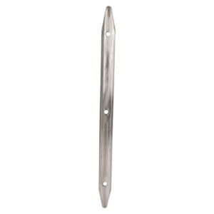 Scheuerleiste für Boote, universelle 304,8 x 19,1 mm Scheuerleiste, 316 Edelstahlbeschläge für Festmacherleinen für Marineyachten