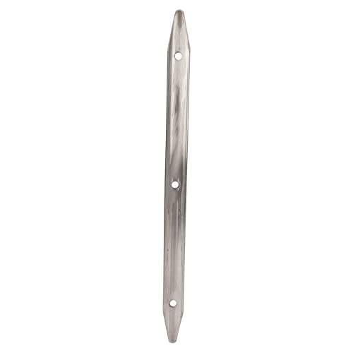 Scheuerleiste für Boote, universelle 304,8 x 19,1 mm Scheuerleiste, 316 Edelstahlbeschläge für Festmacherleinen für Marineyachten