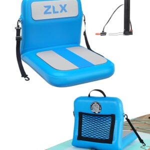 Bequemer Paddleboard-Sitz mit Rückenlehne für SUP, universell einsetzbar, leicht tragbar und aufblasbar