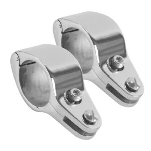 Edelstahl-Bimini-Rohrschelle mit Scharnier, robust und korrosionsbeständig für Boote 25mm