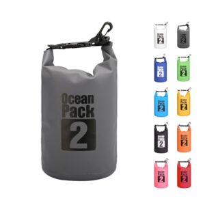 Wasserdichter Beutel für Wassersportarten, schützt Telefon und Wertsachen, Roll Top wasserdichte Tasche Rucksack Packsack Seesack für Schwimmen/Rafting/Bootfahren