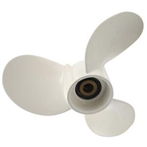 Außenbordpropeller aus Aluminium für Yamaha 4PS bzw. 5PS Motor, 7 1/2 x 8 BA mit 3 Blättern