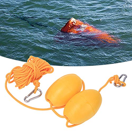 Floating Anchor System für Kajak Drift Anker mit Edelstahl Clip und Nylon Seil zur Sicherung von Booten bei Wassersport und Schwimmaktivitäten