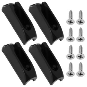 LT Easiyl 4 Stücke Boot Jam Cleat Selbstschließende Seil Klampe mit Schrauben für Seile bis 4mm