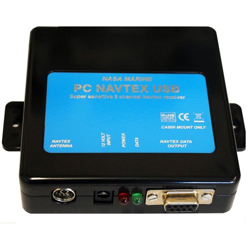 Nasa Clipper Marine PC NAVTEX USB, hochwertiges Gerät für Navigation und Kommunikation auf See, Navtex-Empfänger mit großem internen Speicher und USB-Anschluss