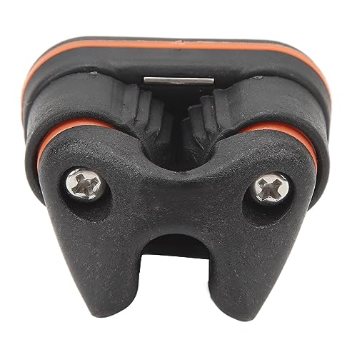 Shkalacar Kugellager Cam Cleat, Curryklemme mit progressivem Zahn Design, 66lbs max. Tragkraft, für Boote und Yachten (Kleine Größe (3–6 mm))